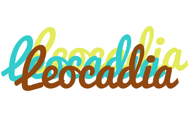 Leocadia cupcake logo