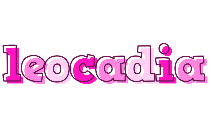 Leocadia hello logo