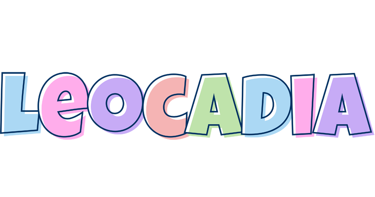 Leocadia pastel logo