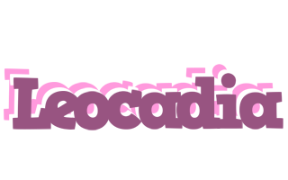 Leocadia relaxing logo