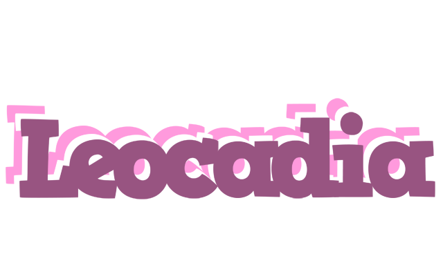 Leocadia relaxing logo