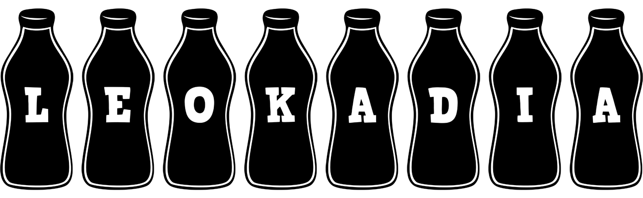 Leokadia bottle logo