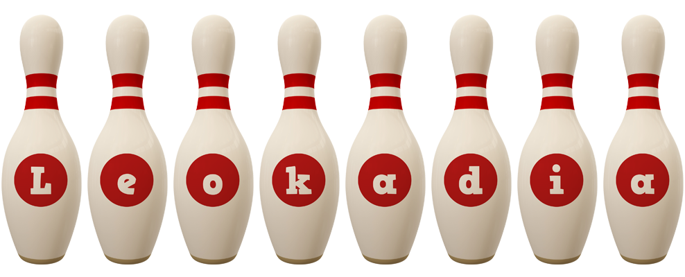 Leokadia bowling-pin logo