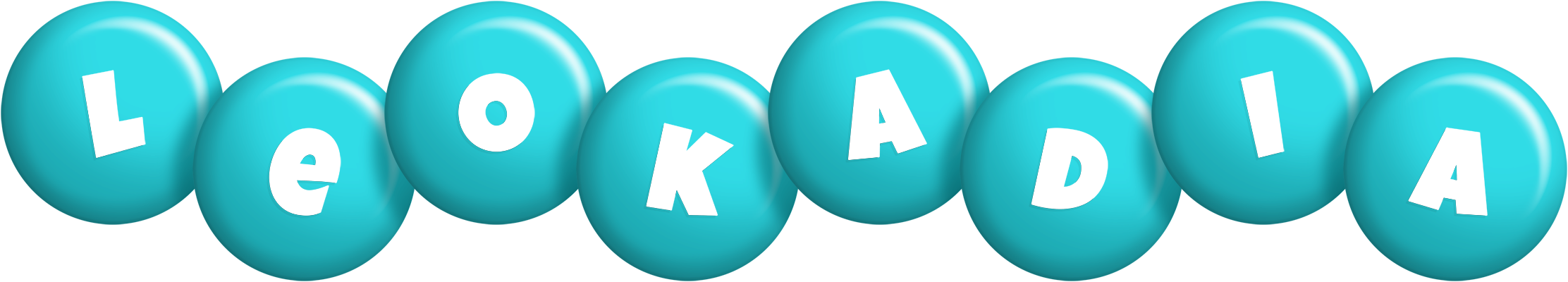 Leokadia candy-azur logo