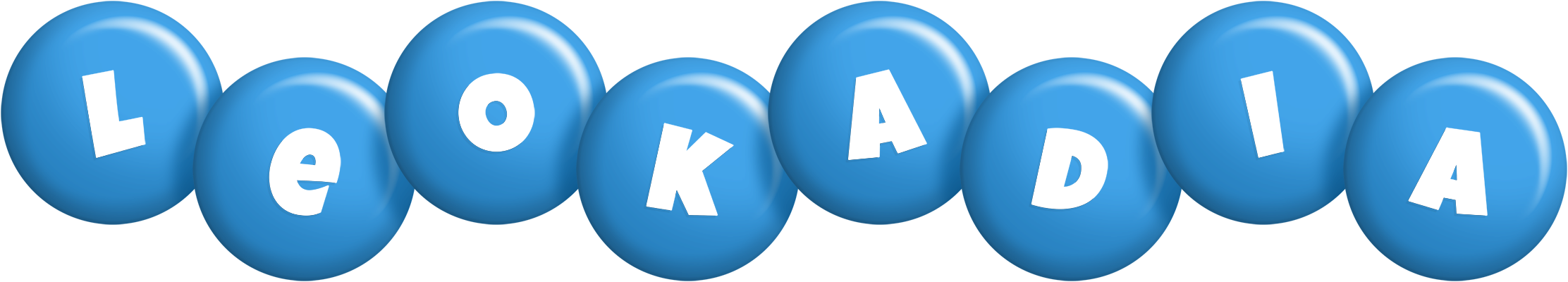 Leokadia candy-blue logo