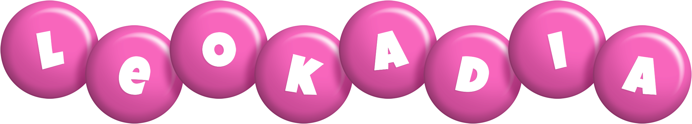 Leokadia candy-pink logo