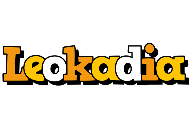Leokadia cartoon logo