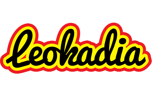 Leokadia flaming logo