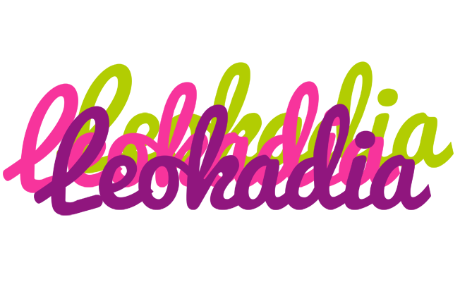 Leokadia flowers logo