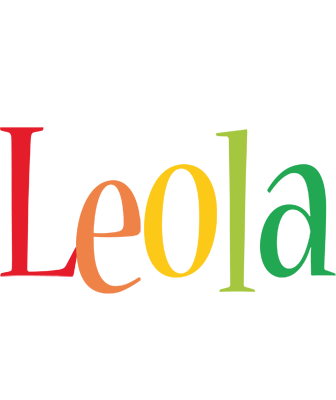 Leola birthday logo