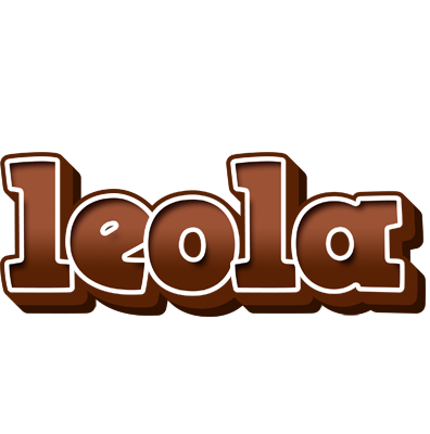 Leola brownie logo