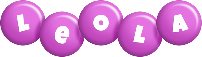 Leola candy-purple logo