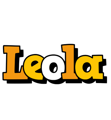 Leola cartoon logo