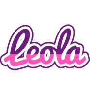 Leola cheerful logo