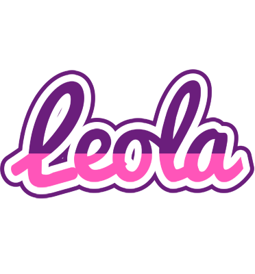 Leola cheerful logo