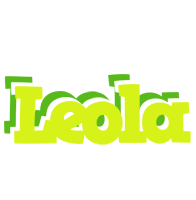 Leola citrus logo