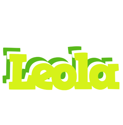 Leola citrus logo