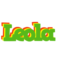 Leola crocodile logo