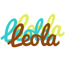 Leola cupcake logo