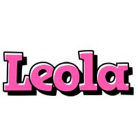 Leola girlish logo