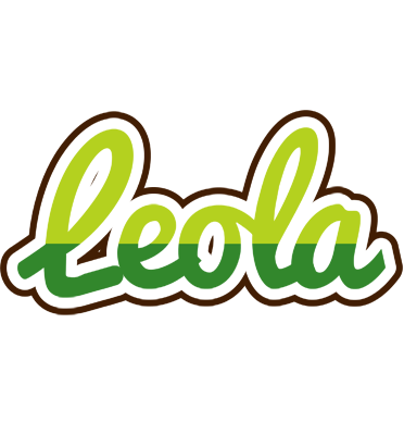 Leola golfing logo