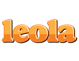 Leola orange logo