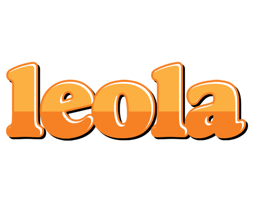 Leola orange logo