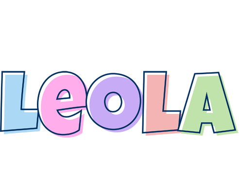 Leola pastel logo