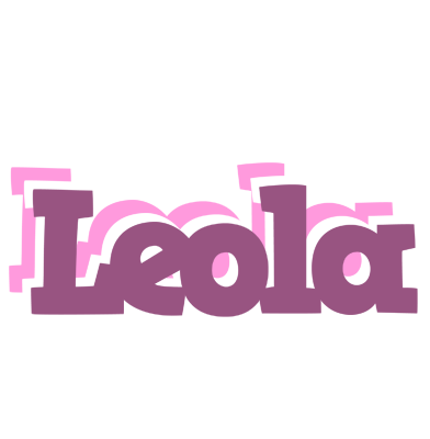 Leola relaxing logo