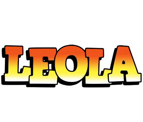 Leola sunset logo