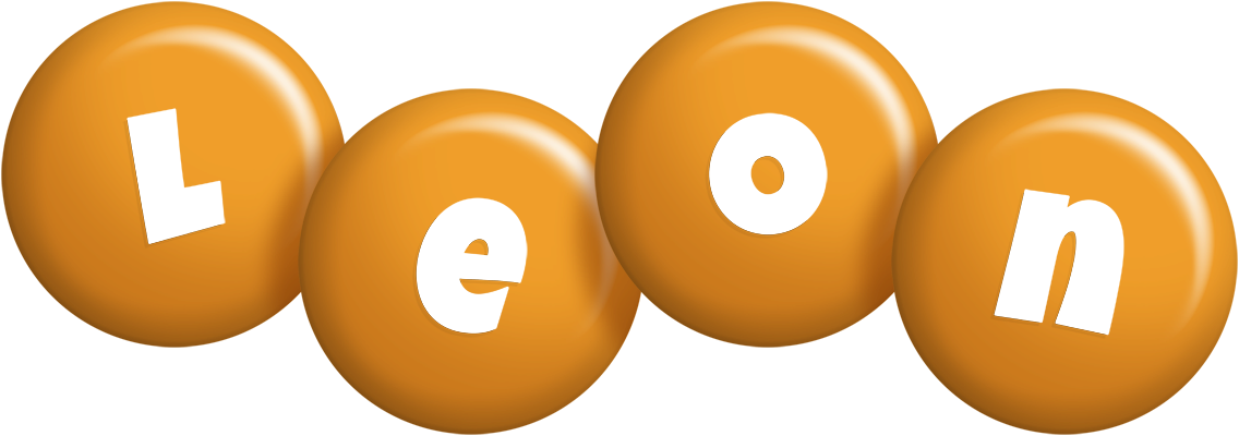 Leon candy-orange logo
