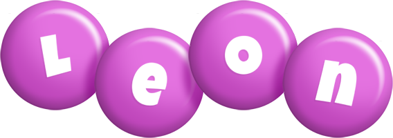 Leon candy-purple logo