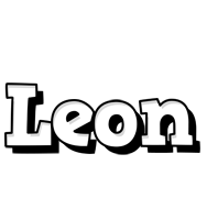 Leon snowing logo
