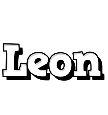 Leon snowing logo