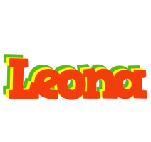 Leona bbq logo