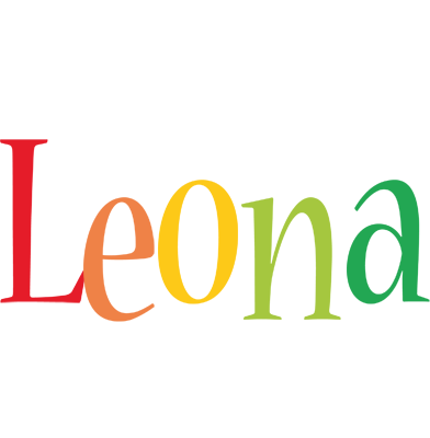 Leona birthday logo