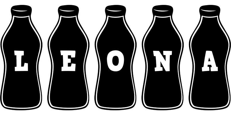 Leona bottle logo