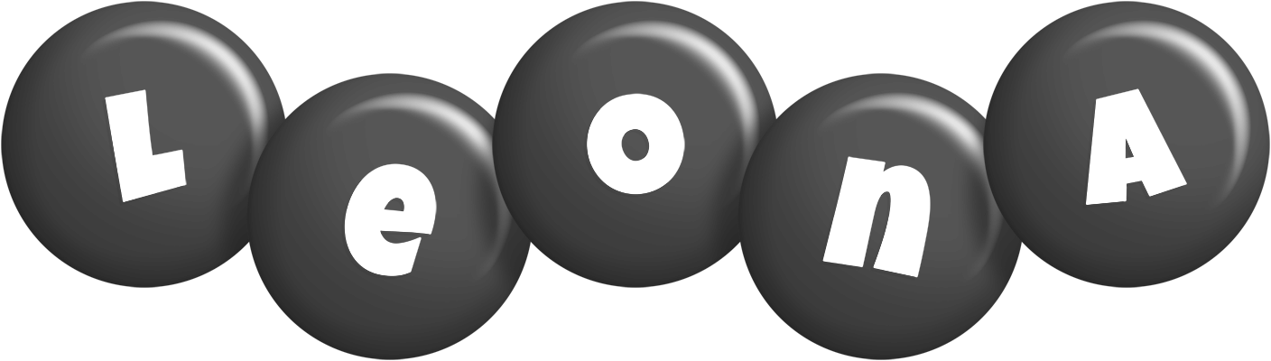 Leona candy-black logo