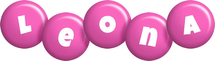 Leona candy-pink logo