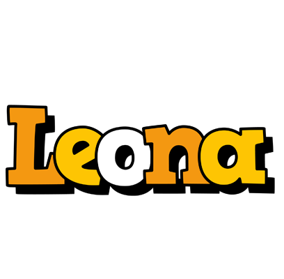 Leona cartoon logo