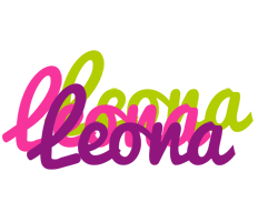 Leona flowers logo