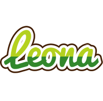 Leona golfing logo