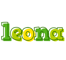 Leona juice logo