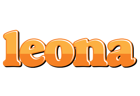 Leona orange logo