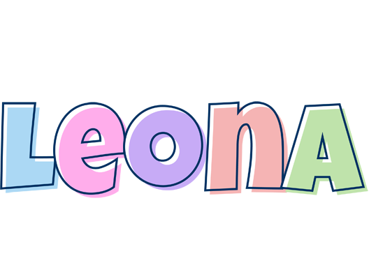 Leona pastel logo