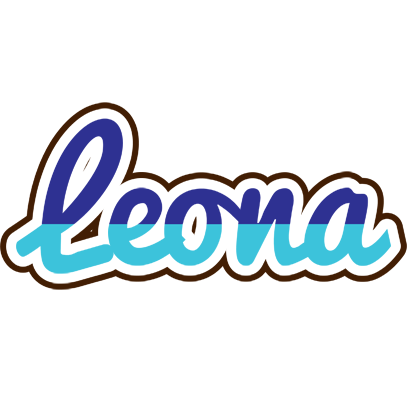 Leona raining logo
