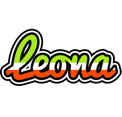 Leona superfun logo