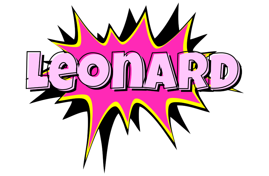 Leonard badabing logo