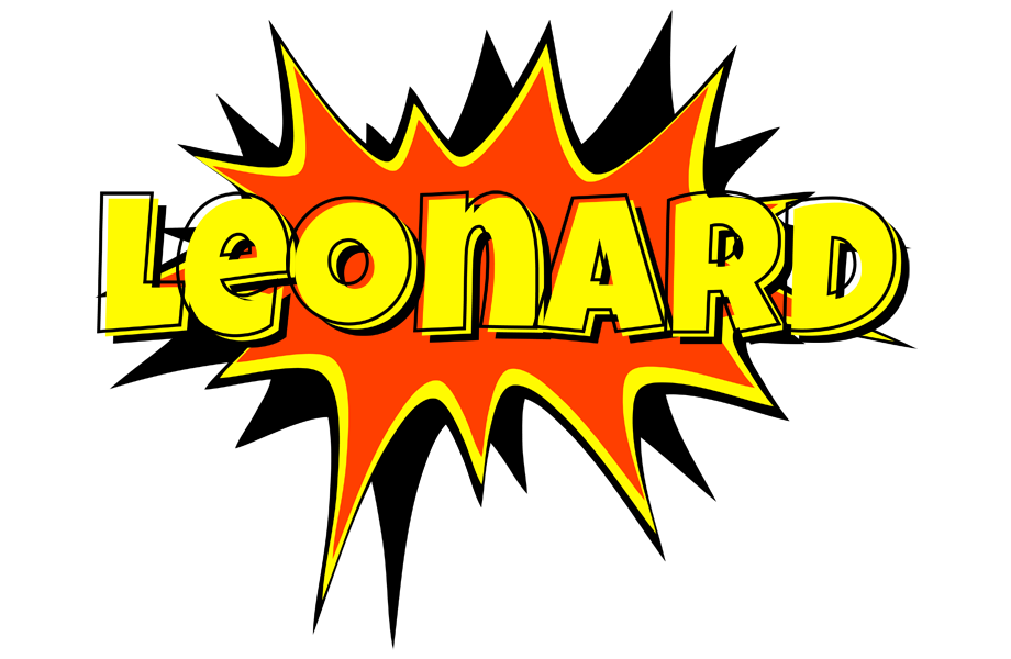 Leonard bazinga logo