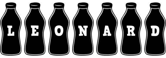 Leonard bottle logo